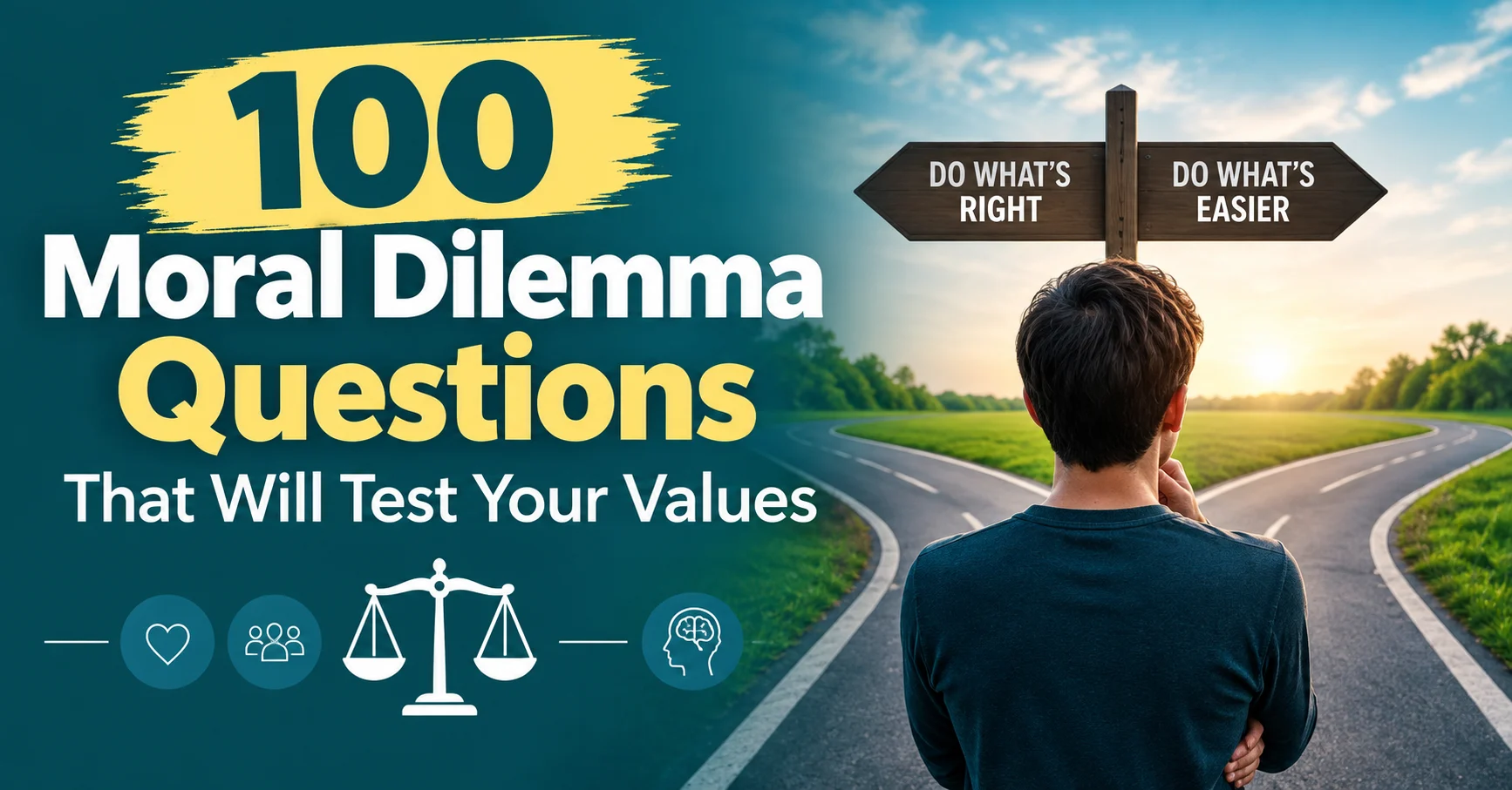 100 Moral Dilemma Questions that test your values and ethical decision-making
