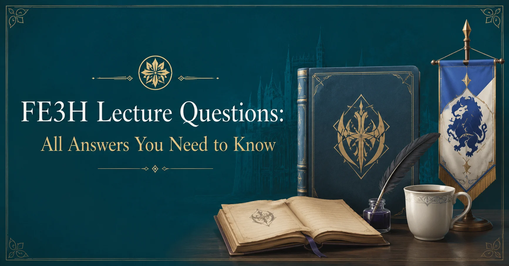 FE3H Lecture Questions with answers and study guide design