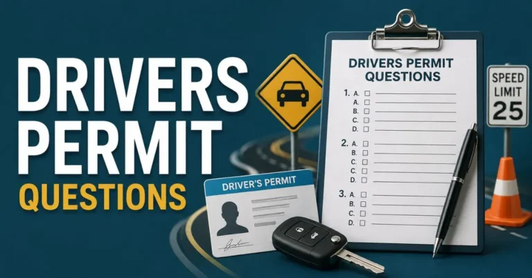 Best drivers permit questions with expert answers for driving test preparation