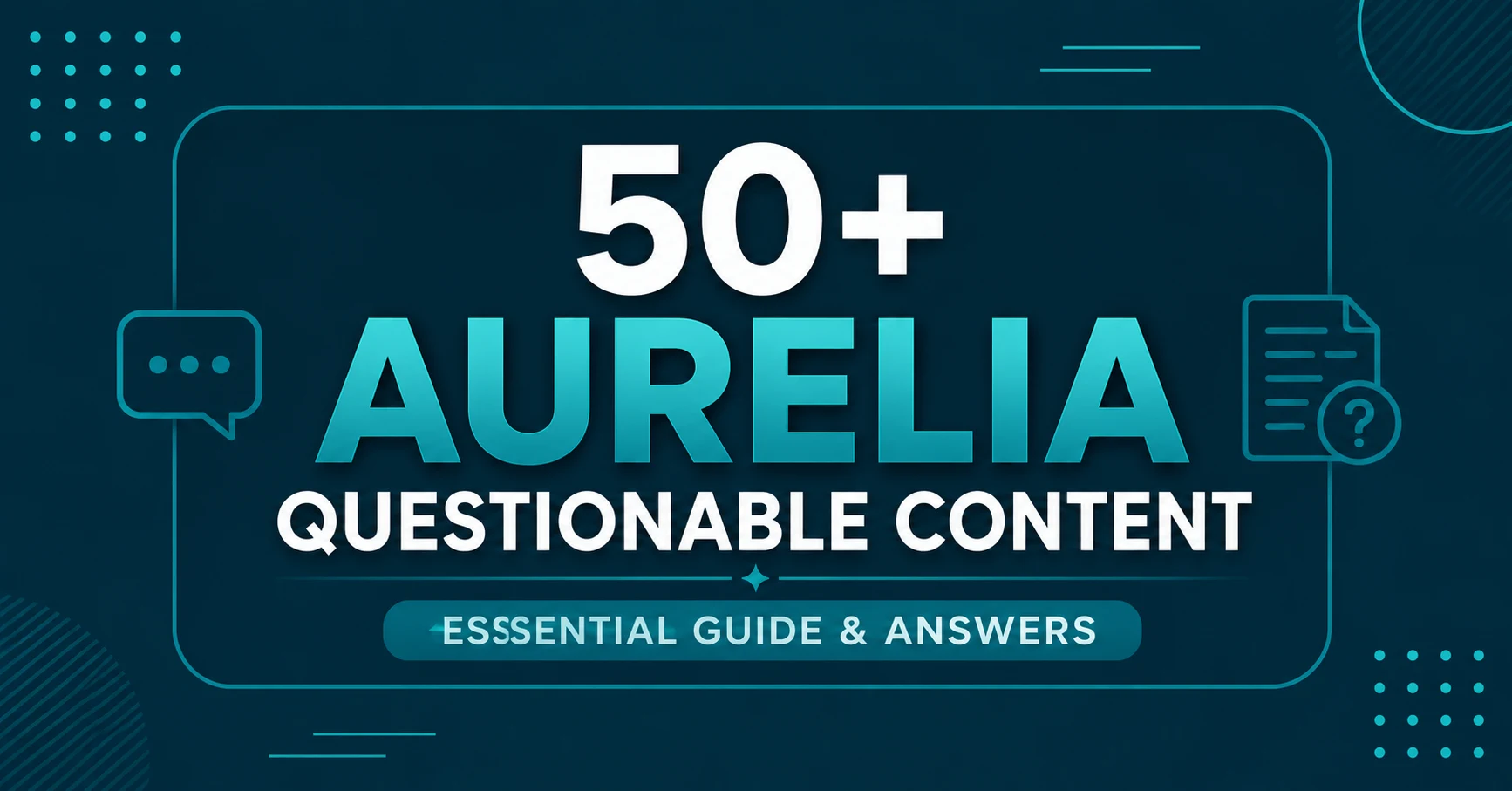 Aurelia Questionable Content essential guide and answers