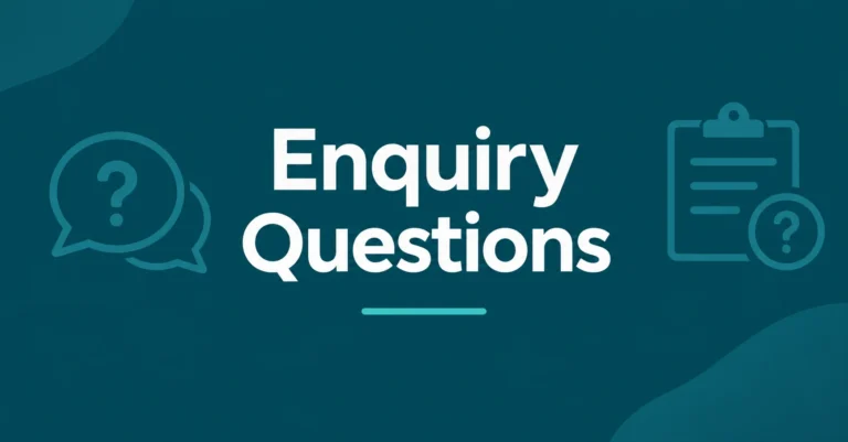 Enquiry Questions