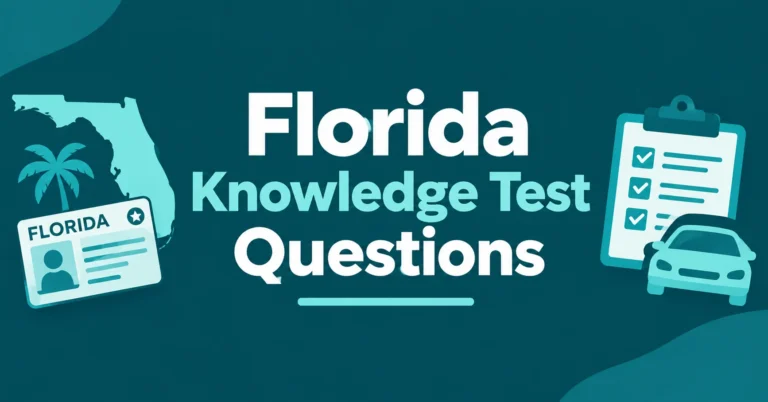 Florida Knowledge Test Questions