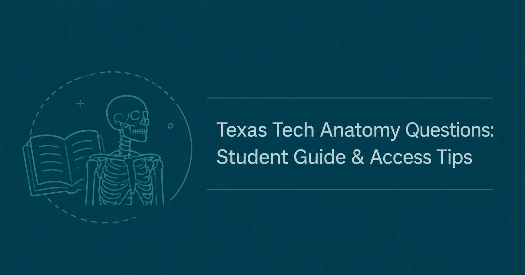 Texas Tech Anatomy Questions: Student Guide & Access Tips