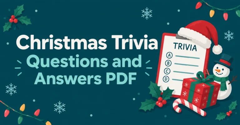 Christmas Trivia Questions and Answers PDF