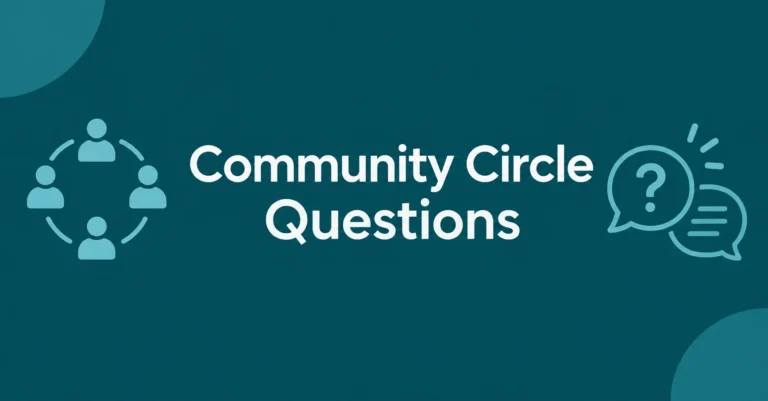 Community Circle Questions feature image