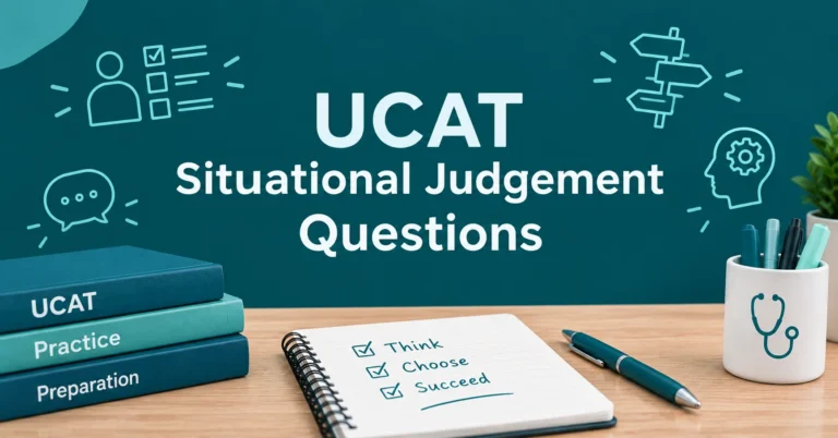 UCAT Situational Judgement Questions for decision-making and exam preparation